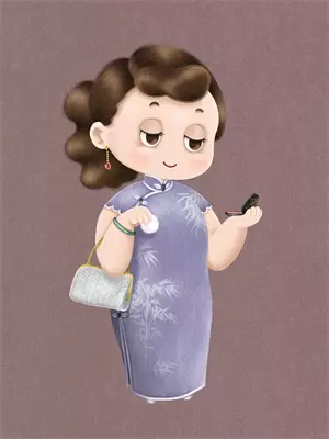 哥哥给妹妹穿裙子