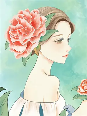 恰似月光溺于晚风